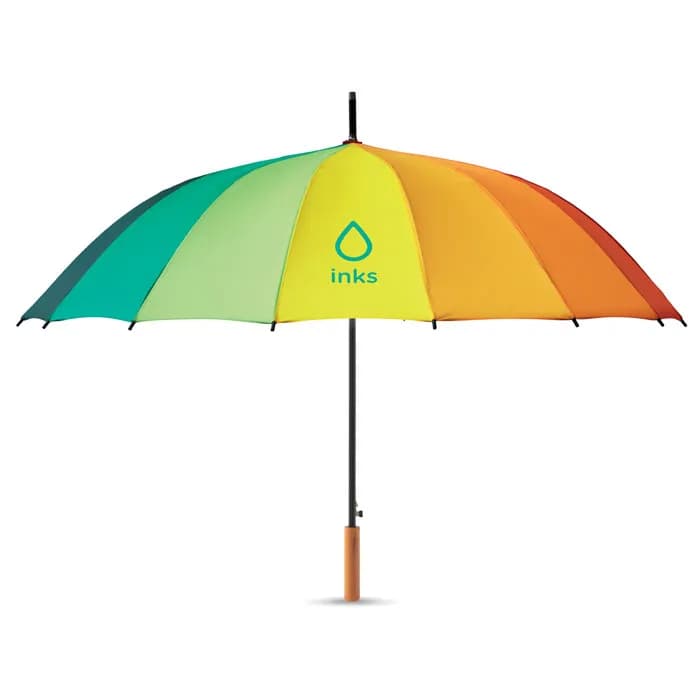 Regenschirm regenbogenfarbig - BOWBRELLA - Multicolour