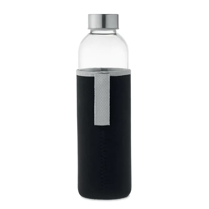 Trinkflasche Glas 750 ml - UTAH LARGE - Schwarz