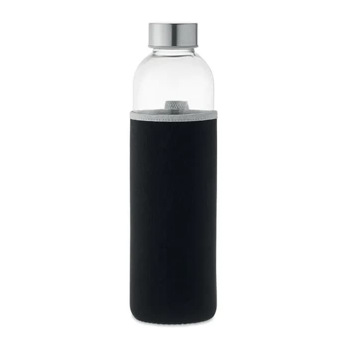 Trinkflasche Glas 750 ml - UTAH LARGE - Schwarz