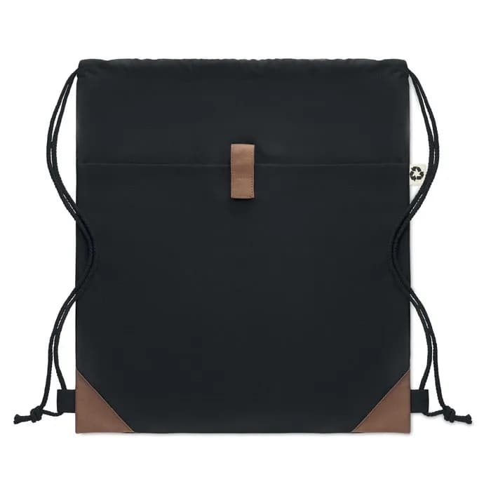 Beutel mit Kordelzug - PANDA BAG - Schwarz