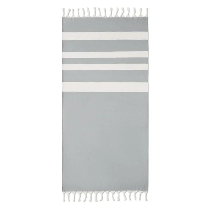 Hamman handdoek 140 gr/m² - AGOURA - Steingrau