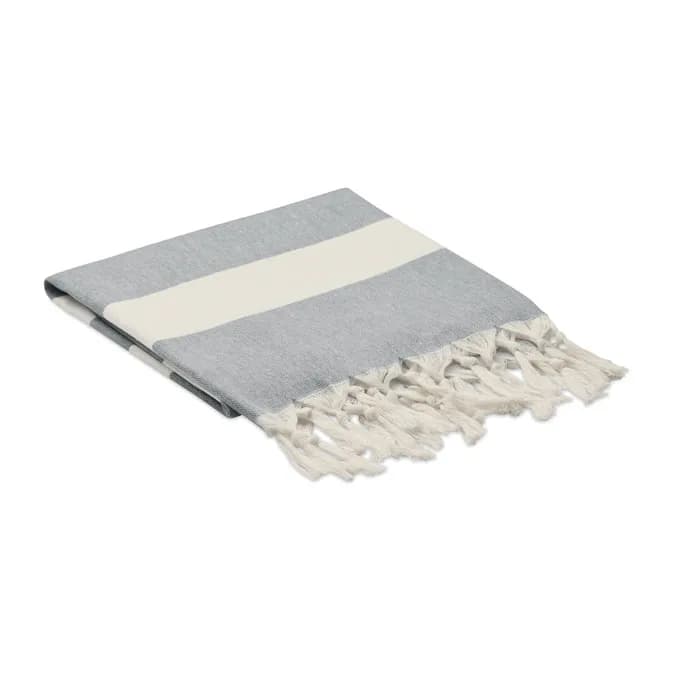 Hamman handdoek 140 gr/m² - AGOURA - Steingrau