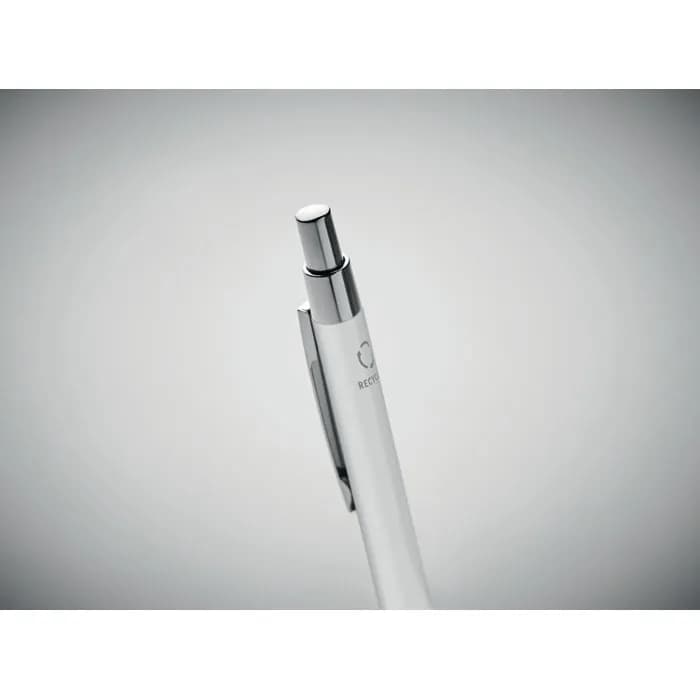 Kugelschreiber recyceltes Alu - DANA - Weiß