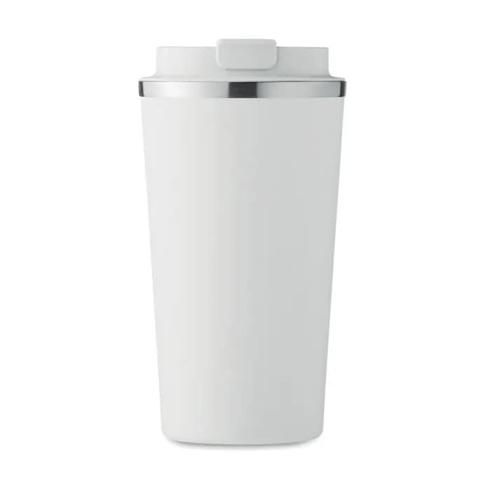 Doppelwandiger Becher 510 ml - BRACE + - Weiß