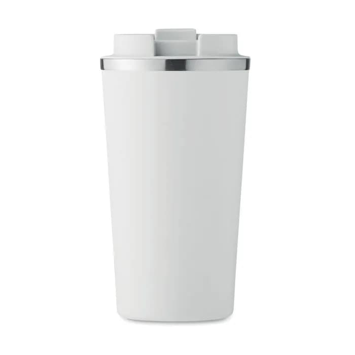 Doppelwandiger Becher 510 ml - BRACE + - Weiß