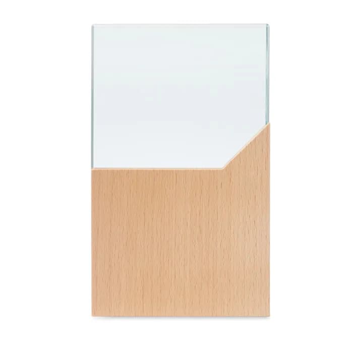 Pokal Kristallglas - ZEAL - Holz