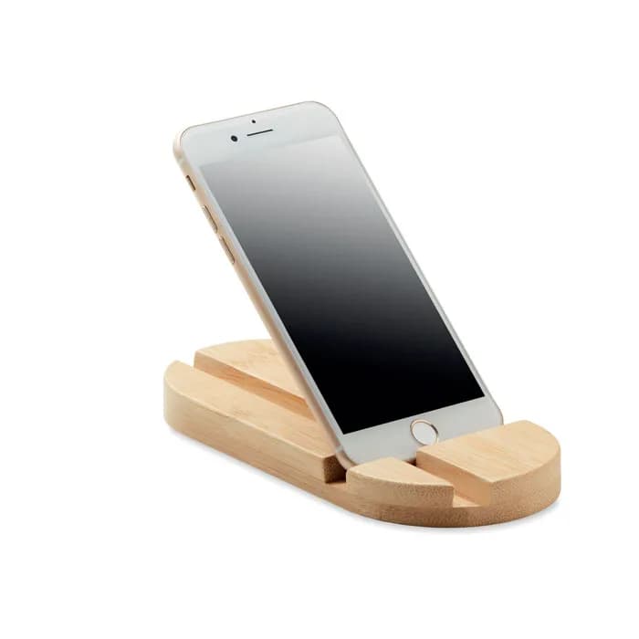 Tablet/Phone Halter Bambus - ROBIN - Holz