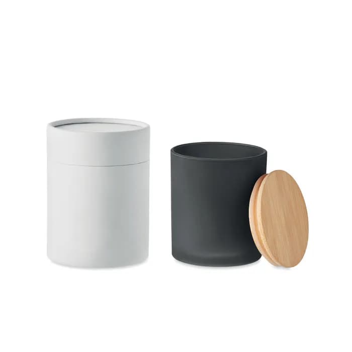 Kerze im Glas 120 g - KEOPS SMALL - Schwarz