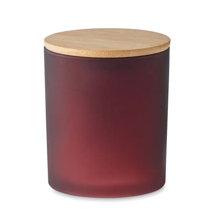 Kerze im Glas 280 g - KEOPS LARGE - Bordeaux