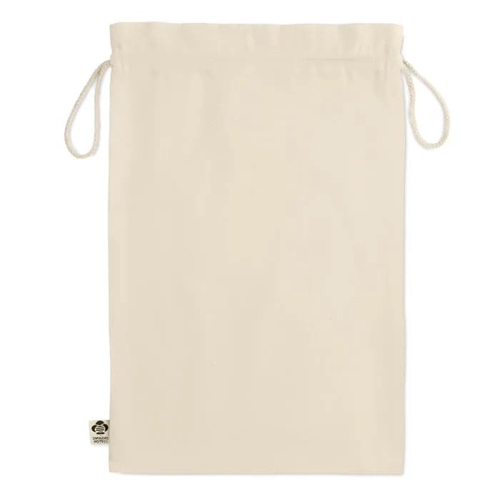 Großer Beutel Organic Cotton - AMBER LARGE - Beige