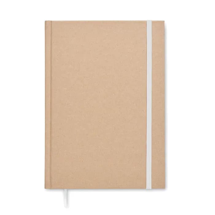 DIN A5 Notizbuch - MUSA - Weiß