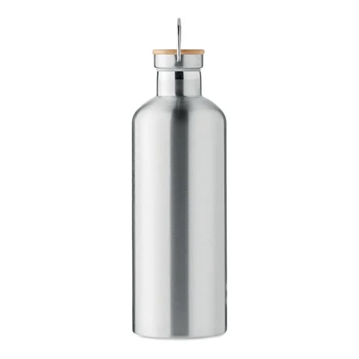 Isolierflasche 1,5L - HELSINKI EXTRA - Mattsilber
