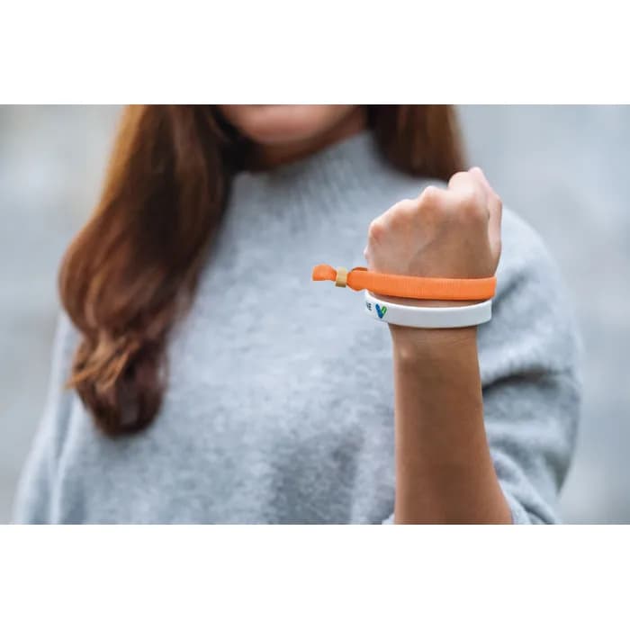 Armband RPET-Polyester - FIESTA - Orange