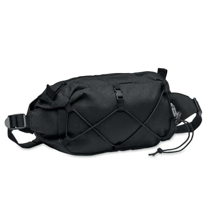 Gürteltasche 600D RPET - BROTT - Schwarz