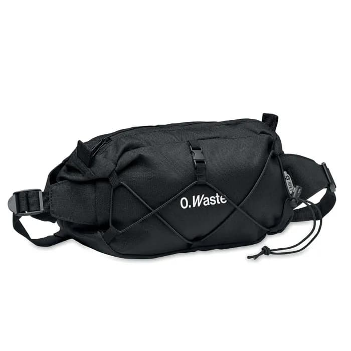 Gürteltasche 600D RPET - BROTT - Schwarz