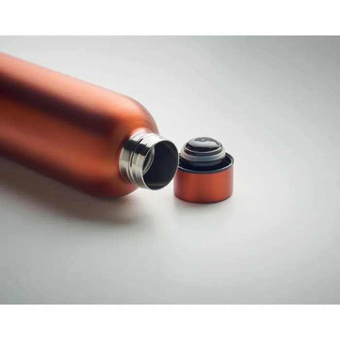 Trinkflasche Edelstahl 500 ml - ATHENA - Orange