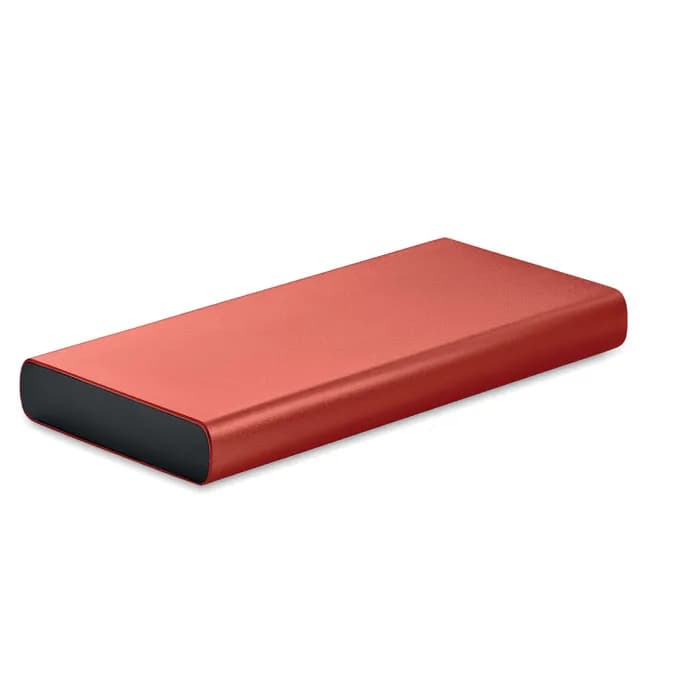 Powerbank 10000 mAh - POWERFLAT 10C - Bordeaux