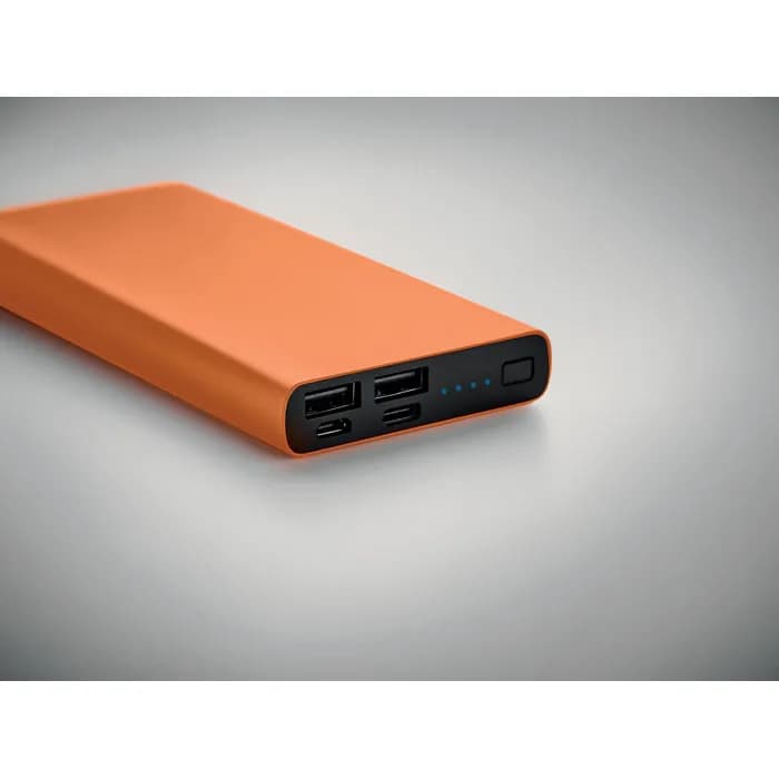 Powerbank 10000 mAh - POWERFLAT 10C - Orange