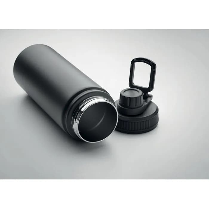 Doppelwandige Flasche 500 ml - MILI - Schwarz