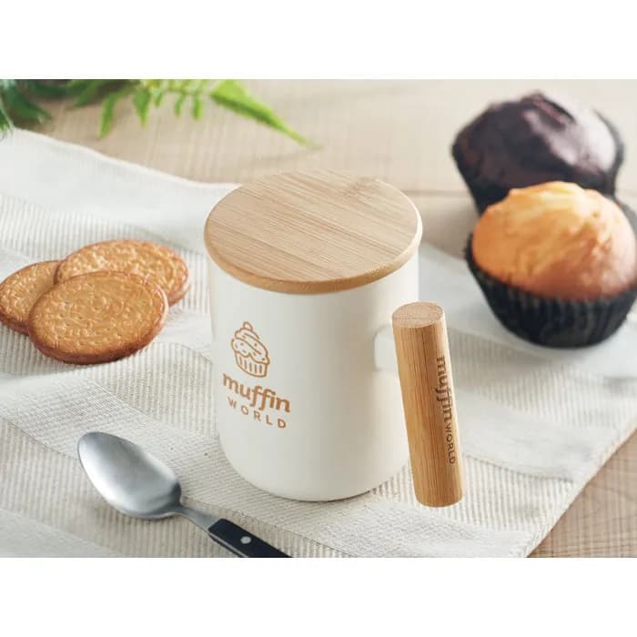 Porzellan Becher 380 ml - MAJEST - Weiß