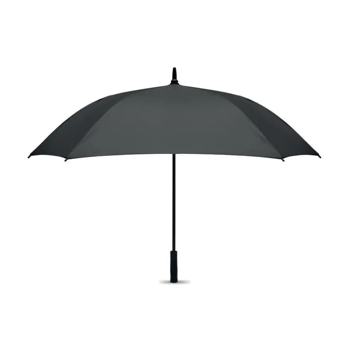 27" Regenschirm, quadratisch - COLUMBUS - Schwarz