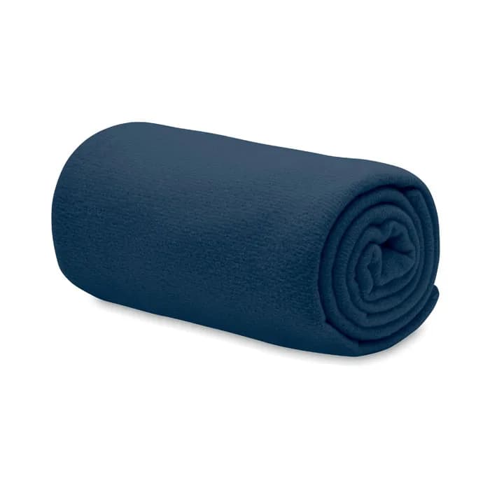 RPET-Polar Fleece-Decke - BOGDA - Blau