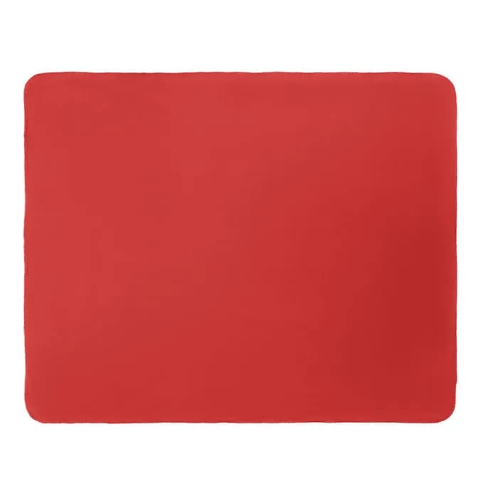 RPET-Polar Fleece-Decke - BOGDA - Rot