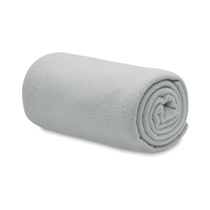 RPET-Polar Fleece-Decke - BOGDA - Grau