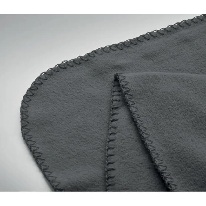 RPET-Polar Fleece-Decke - BOGDA - Steingrau