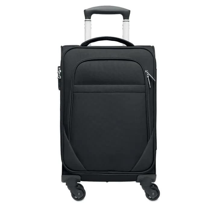 Soft-Trolley 600D RPET - VOYAGE - Schwarz