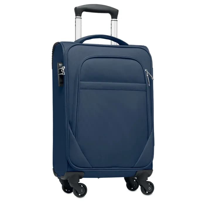 Soft-Trolley 600D RPET - VOYAGE - Blau