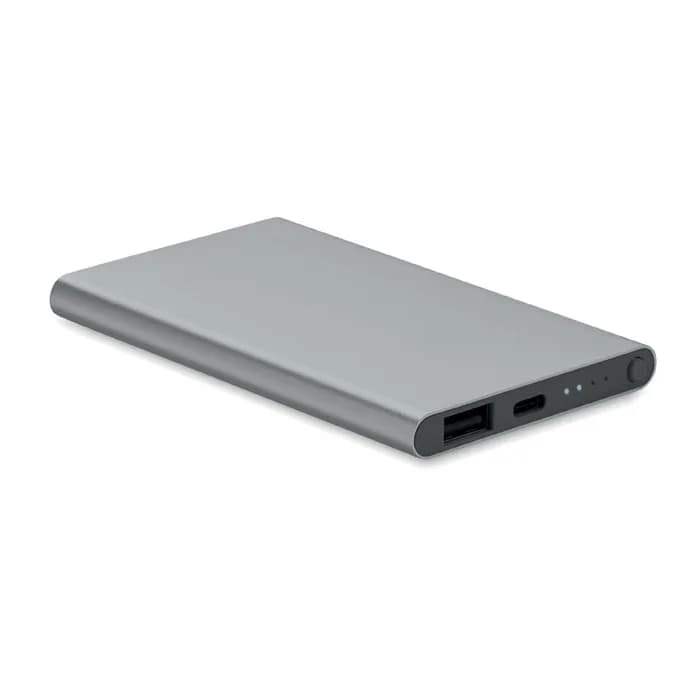 4000mAh Powerbank Typ C - POWERFLAT C - Titan