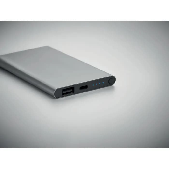 4000mAh Powerbank Typ C - POWERFLAT C - Titan