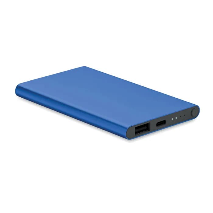 4000mAh Powerbank Typ C - POWERFLAT C - Königsblau