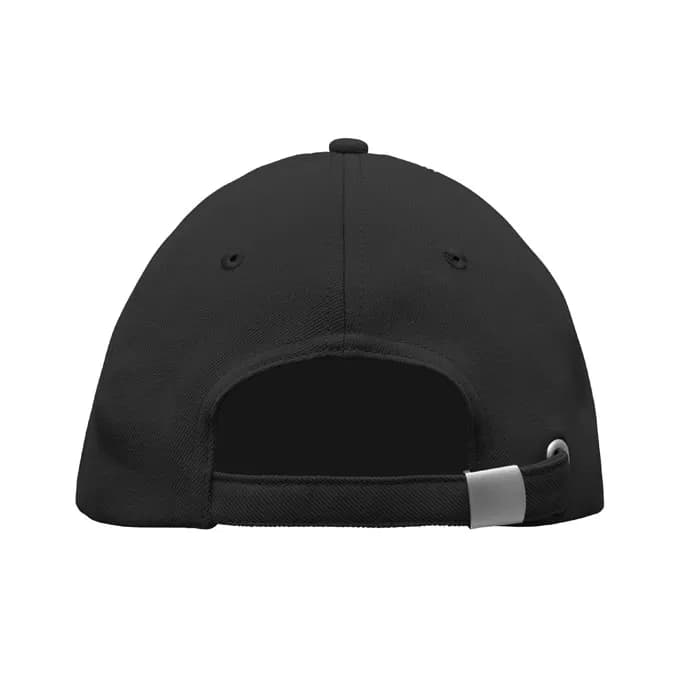 RPET CAP 5 PANELS 210G/M² - SENGA - Schwarz