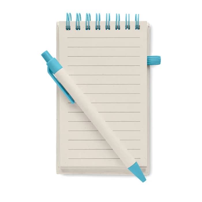 DIN A6 Notizbuch-Set - MITO SET - Türkis