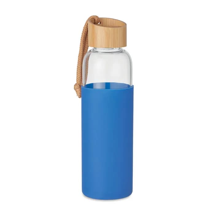 Trinkflasche Glas 500 ml - CHAI - Königsblau