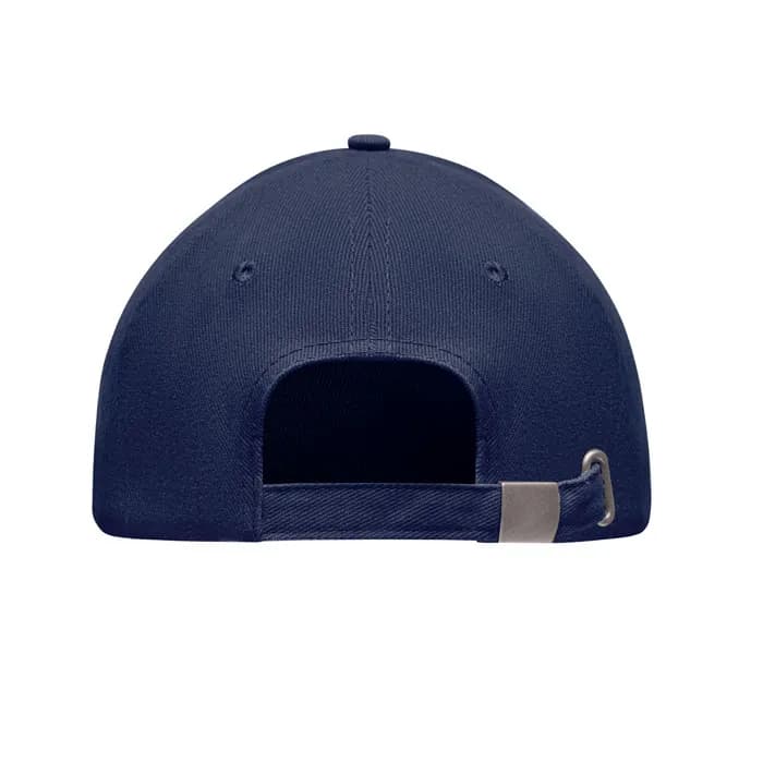 BASEBALL CAP 5 PANELS 260G/M² - LONG BEACH SINGA - Marineblau