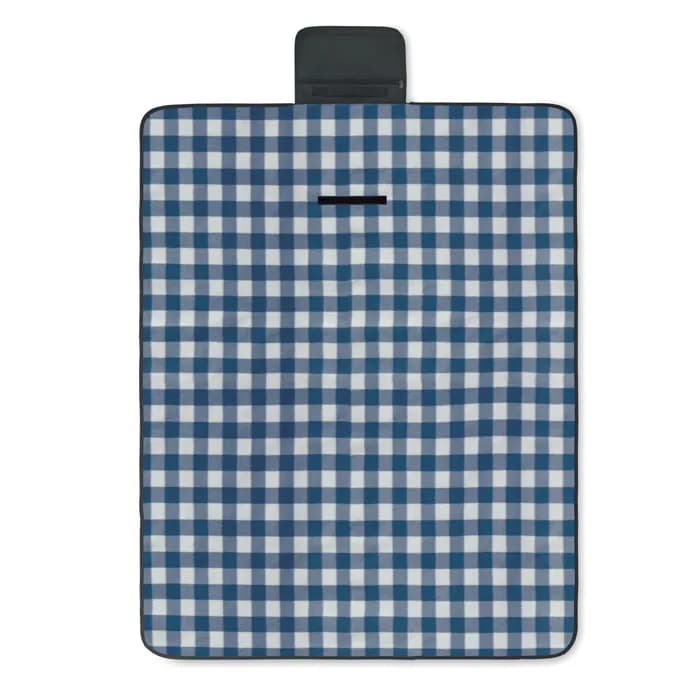 Picknick Decke RPET-Fleece - CALY - Blau