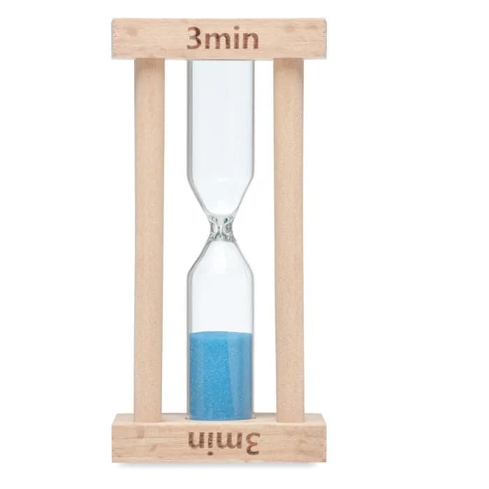 Sanduhr 3 min - CI - Holz