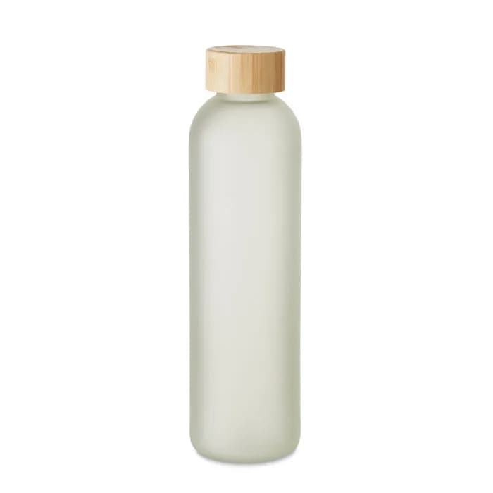 Glasflasche Subli 650ml - LOM - Transparent Weiß