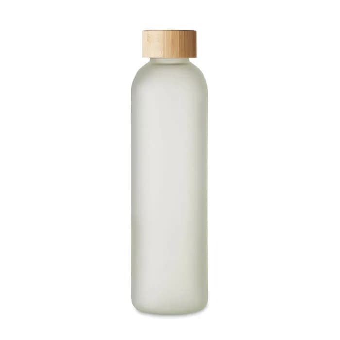Glasflasche Subli 650ml - LOM - Transparent Weiß
