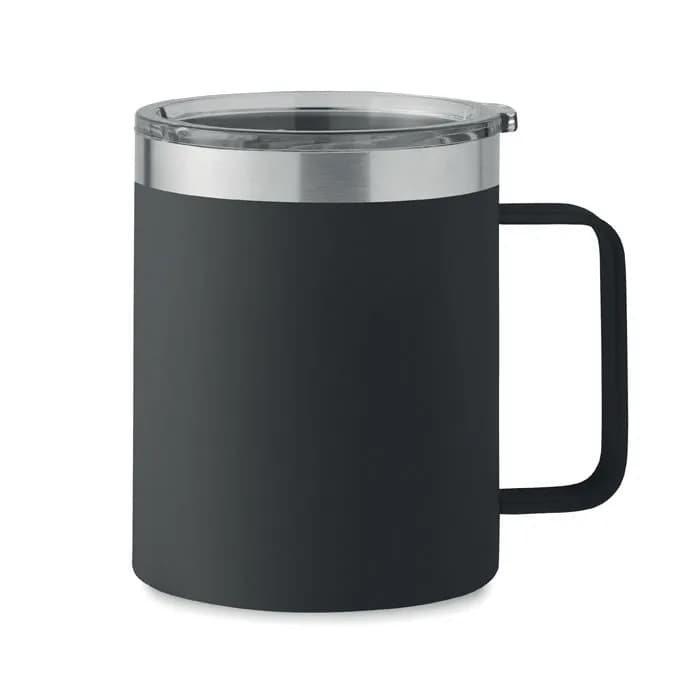 Doppelwandiger Becher 300 ml - INARI - Schwarz