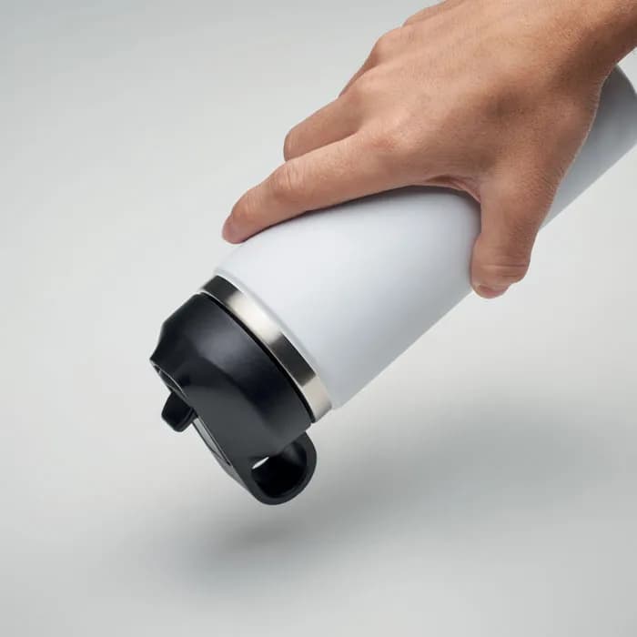 Doppelwandige Flasche 500 ml - IVALO - Weiß