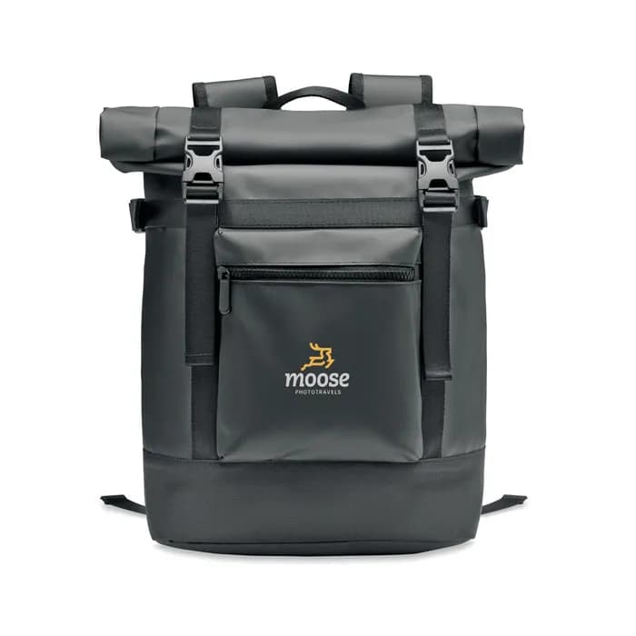 Rolltop-Rucksack 50C-Plane - JAYA BAG - Schwarz