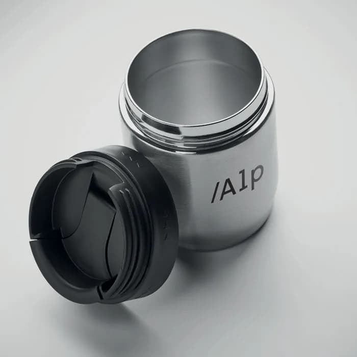 2in1 Isolierflasche 500ml - ATERA - Mattsilber