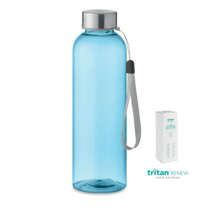 Tritan Renew™ Flasche 500 ml - SEA - Transparent Blau