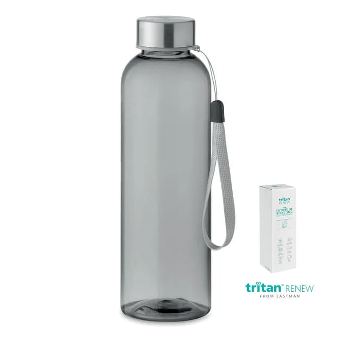 Tritan Renew™ Flasche 500 ml - SEA - Transparent Grau