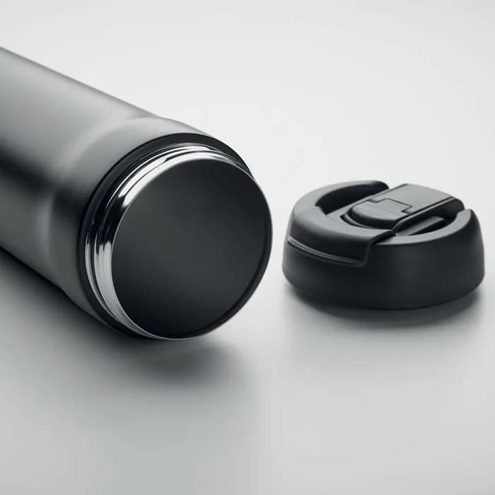 Doppelwandiger Becher 700 ml - AIRA - Schwarz