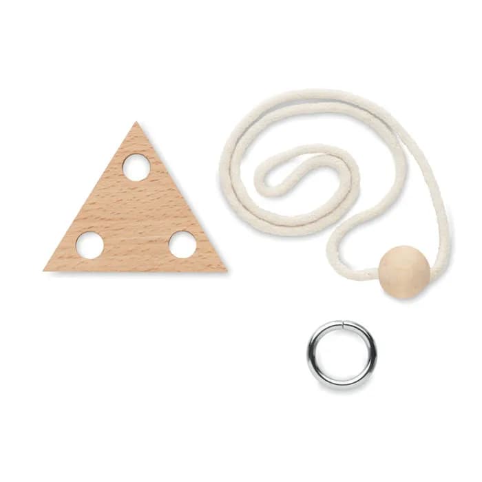 Geduldsspiel Holz Dreieck - NERVE - Holz